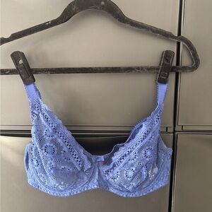 Freya Delicate Lace Bra in Periwinkle